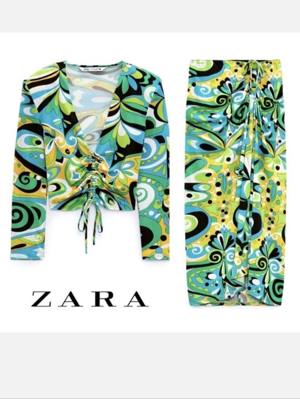 ZARA Skirt And Top